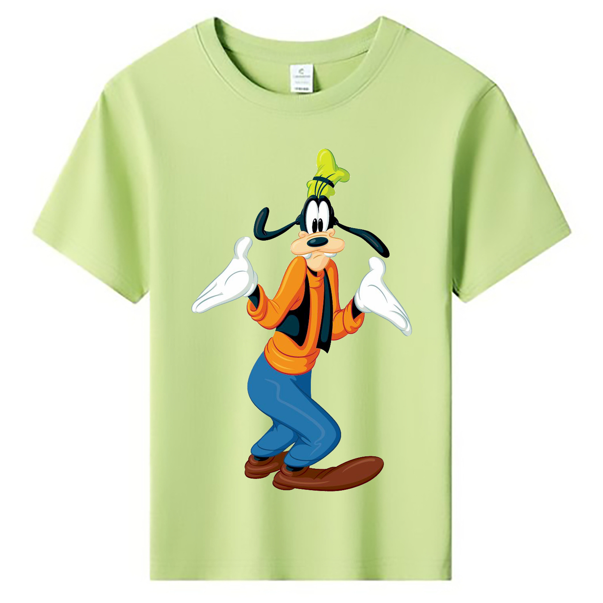 ミッキーマウス Mickey Mouse 綿100％キッズTシャツ（フロントプリント）